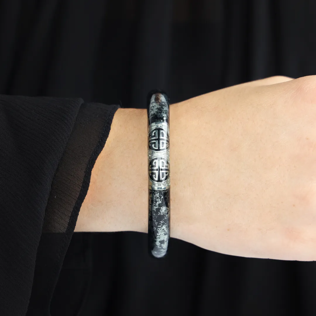 KOI Shadow Tzubbie All Weather Bangle® (AWB®) sold by BuDhaGirl product image thumbnail 2