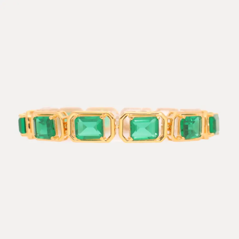 Emerald Margaux Crystal Bracelet sold by BuDhaGirl