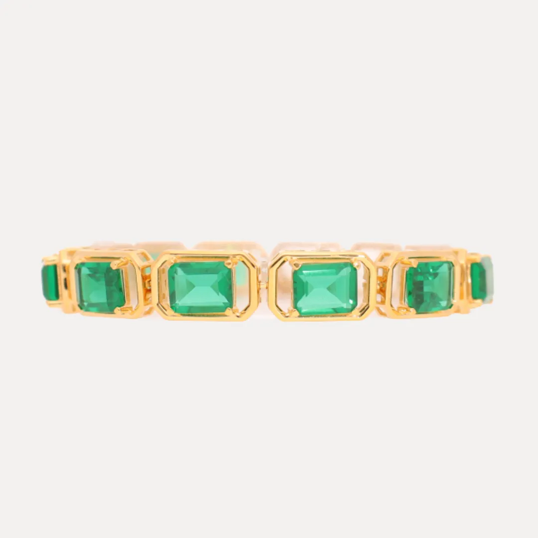 Emerald Margaux Crystal Bracelet sold by BuDhaGirl
