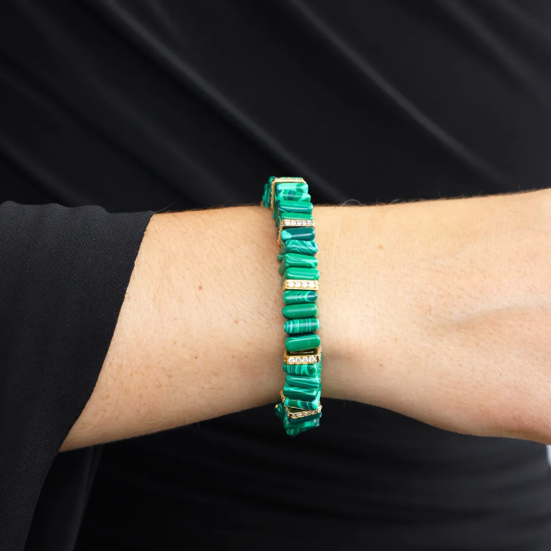 Tablet Bracelet - Malachite sold by BuDhaGirl product image thumbnail 3