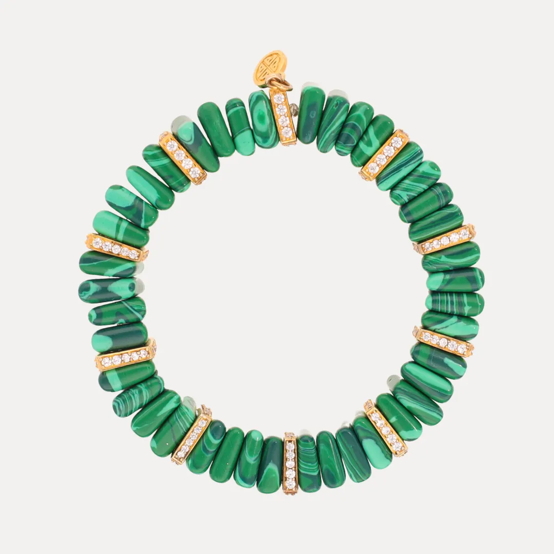 Tablet Bracelet - Malachite sold by BuDhaGirl