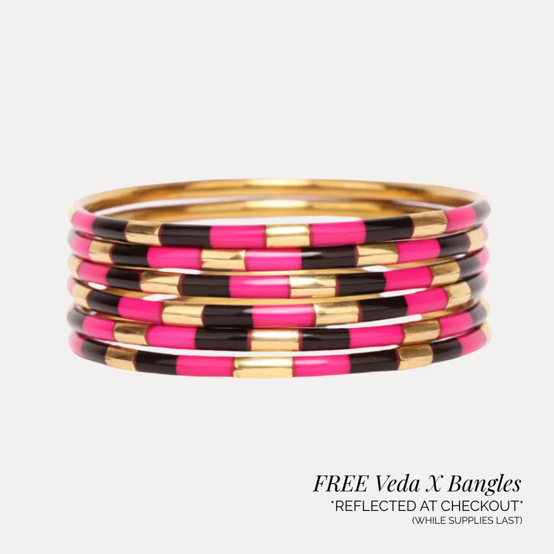 Rose Gold Tzubbie All Weather Bangles® Bundle sold by BuDhaGirl product image thumbnail 3