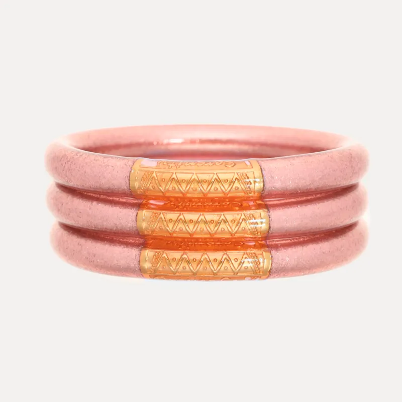 Rose Gold Tzubbie All Weather Bangles® Bundle sold by BuDhaGirl