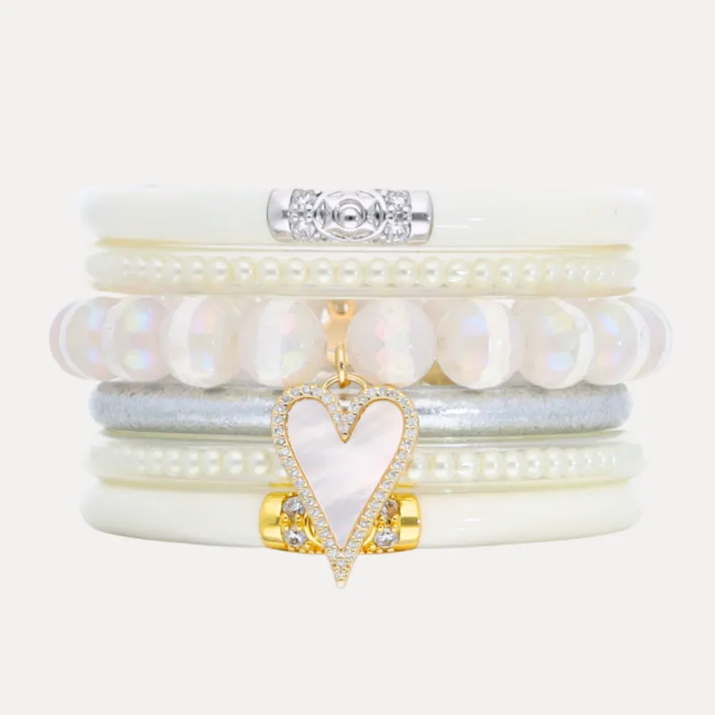 The Ivory Holiday Stack sold by BuDhaGirl