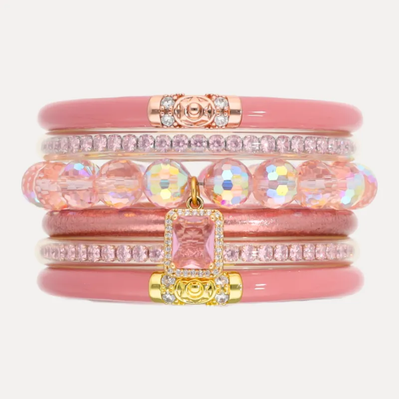 The Pink Holiday Stack sold by BuDhaGirl