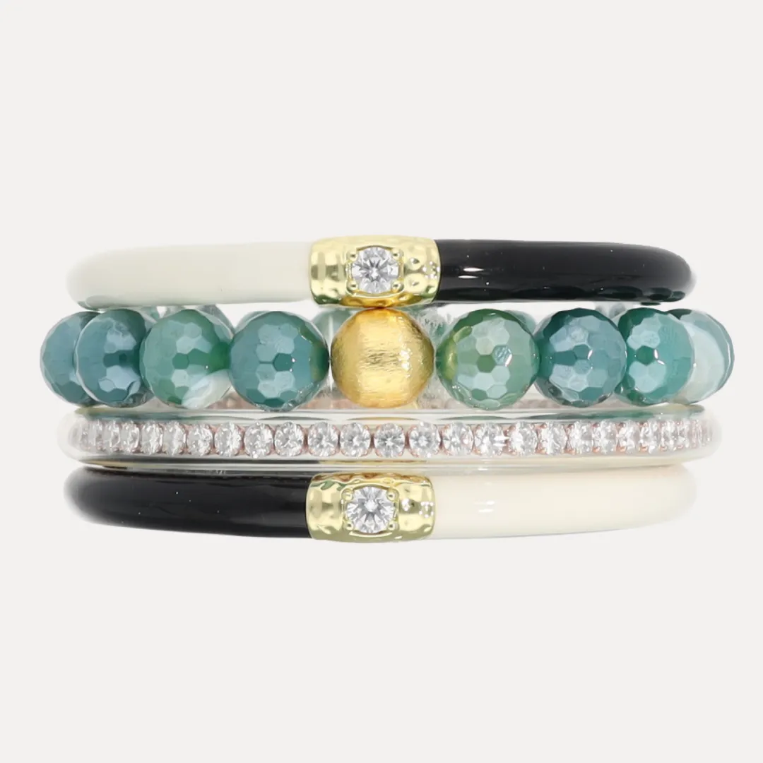 The Black & White Holiday Stack sold by BuDhaGirl