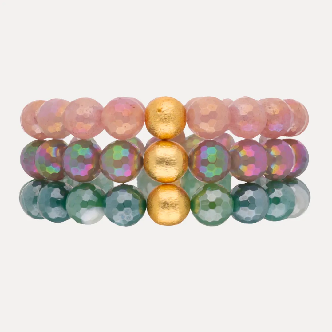 The Beaded Harmony Stack sold by BuDhaGirl