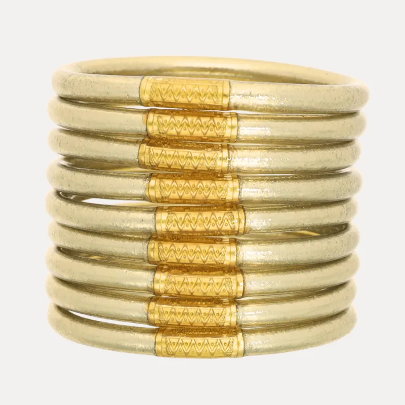 Etoile All Weather Bangles® (Set of 9) - Serenity Prayer sold by BuDhaGirl