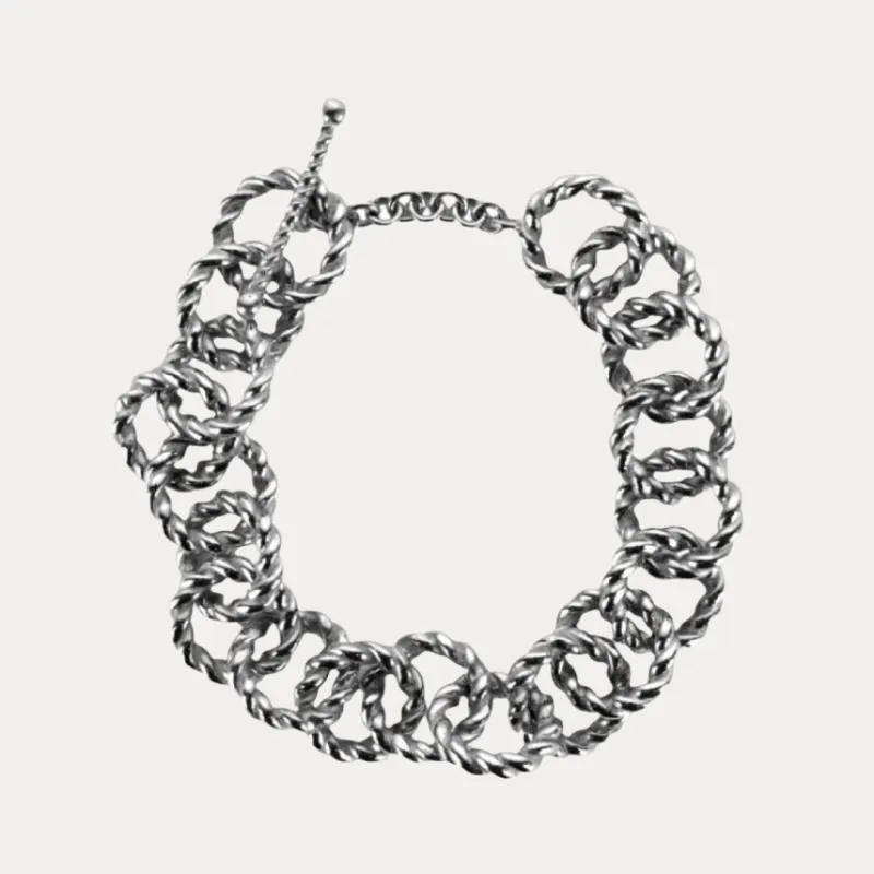 BuDhaGuy Odeon Bracelet for Men - Graphite made by BuDhaGirl