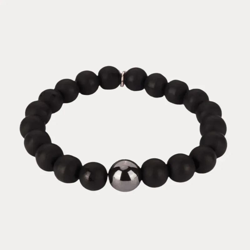 BuDhaMan Terton Bracelet for Men - Moon Stone sold by BuDhaGirl