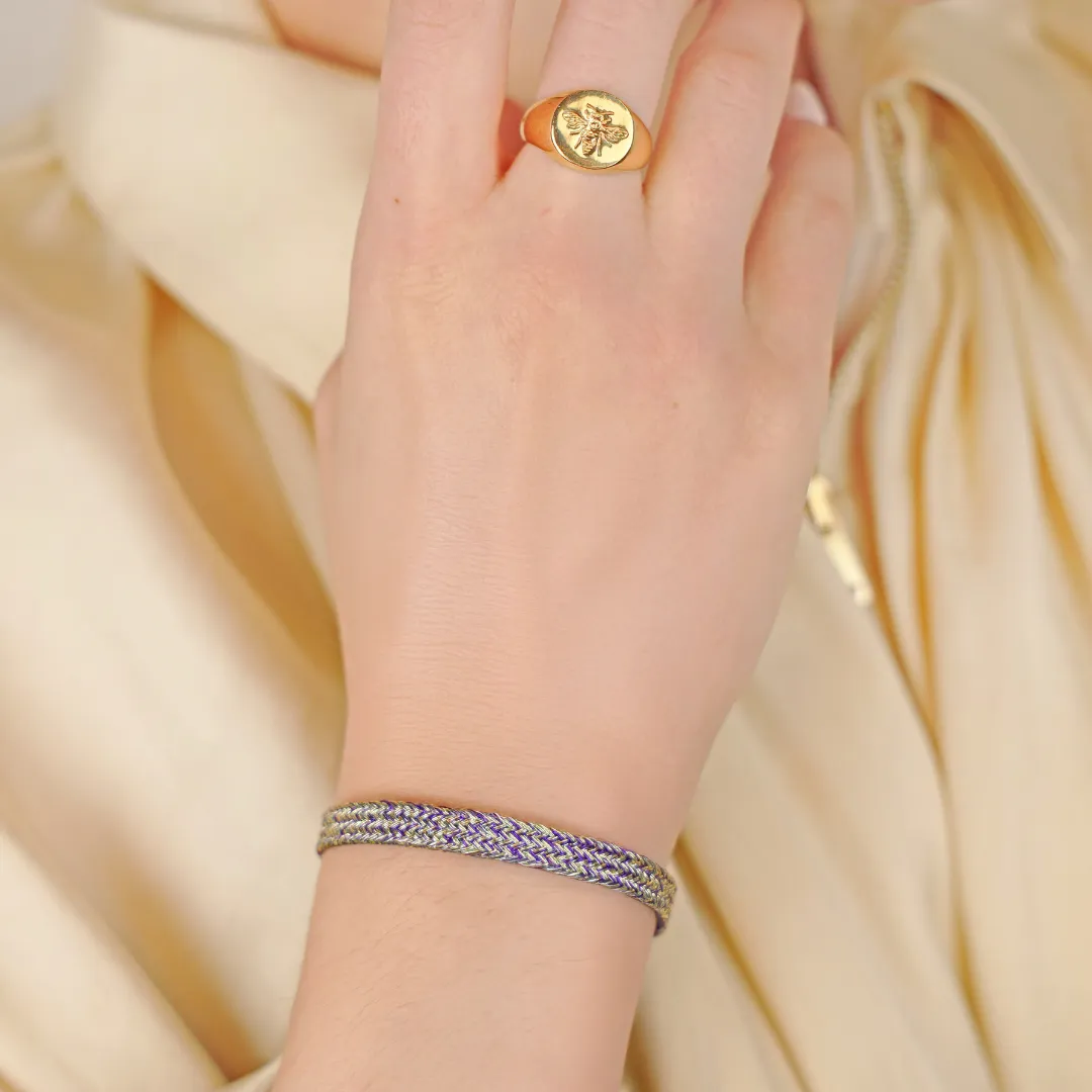 Purple Slim Bailey Bracelet sold by BuDhaGirl product image thumbnail 2