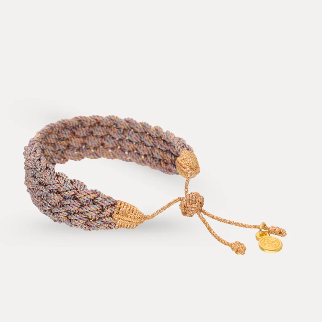 Lila Double Bailey Bracelet sold by BuDhaGirl product image thumbnail 3