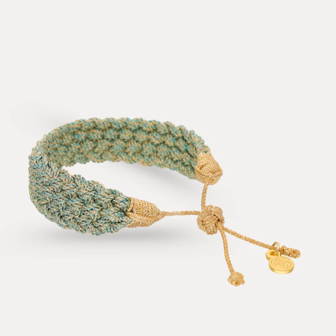 Mint Double Bailey Bracelet sold by BuDhaGirl product image thumbnail 3