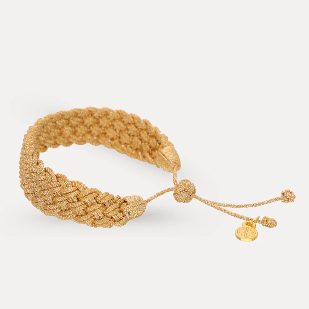 Gold Double Bailey Bracelet sold by BuDhaGirl product image thumbnail 3