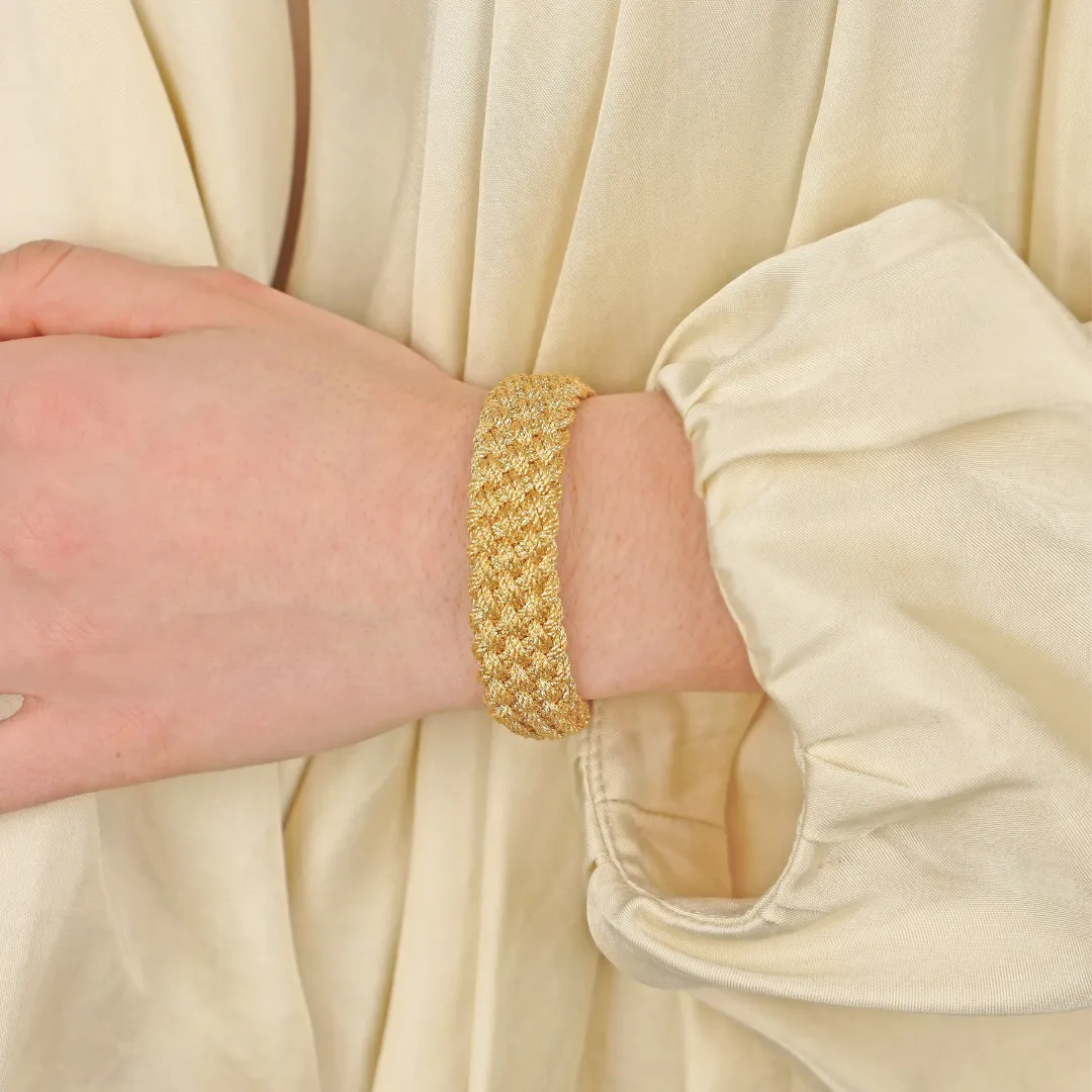 Gold Double Bailey Bracelet sold by BuDhaGirl product image thumbnail 4