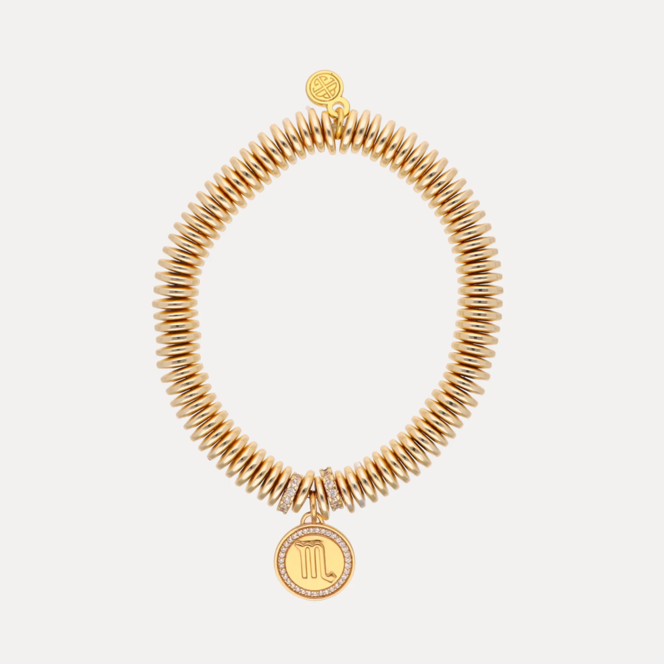 Scorpio Zodiac Charm Bracelet sold by BuDhaGirl