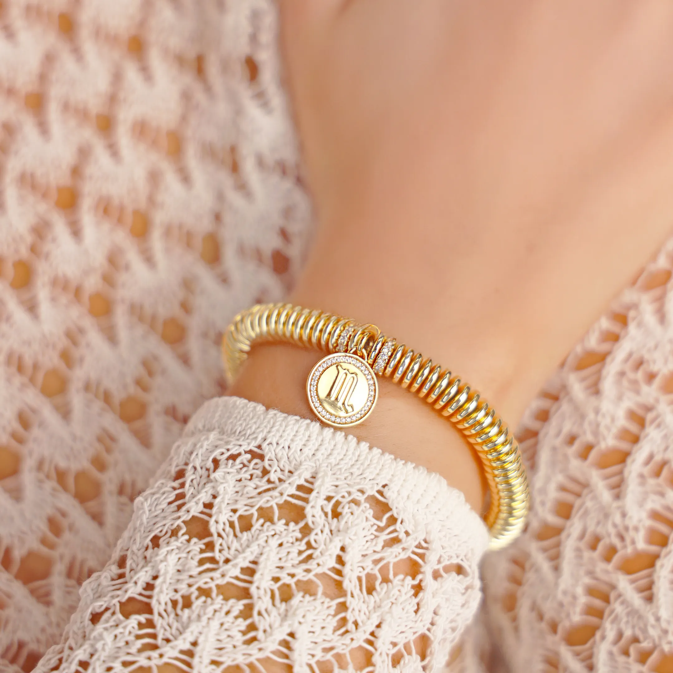 Scorpio Zodiac Charm Bracelet sold by BuDhaGirl product image thumbnail 2