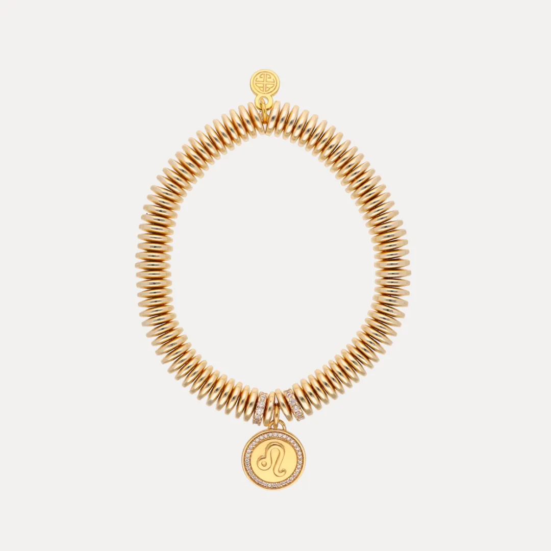 Leo Zodiac Charm Bracelet sold by BuDhaGirl