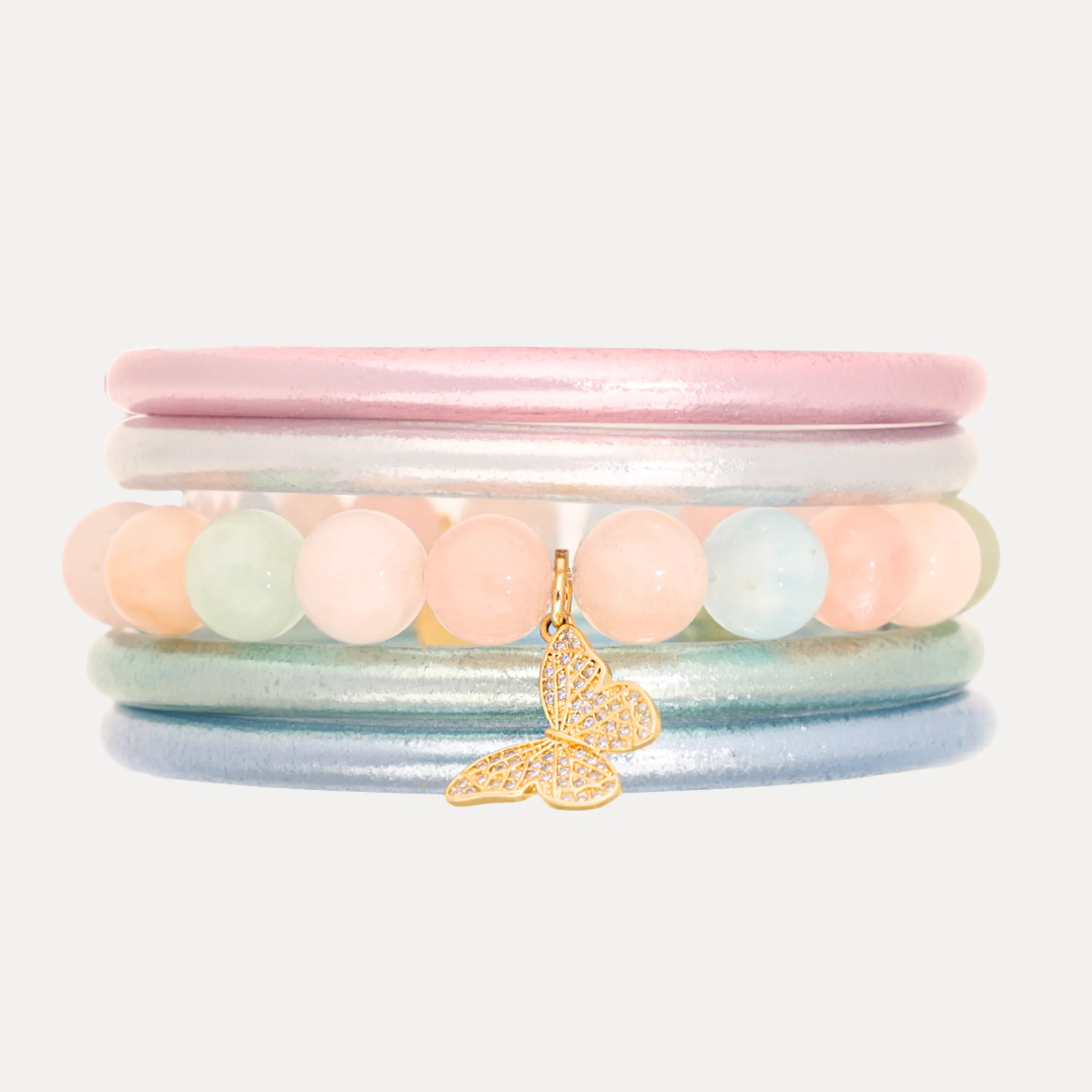 Sorbet Bangle Bracelet Stack sold by BuDhaGirl