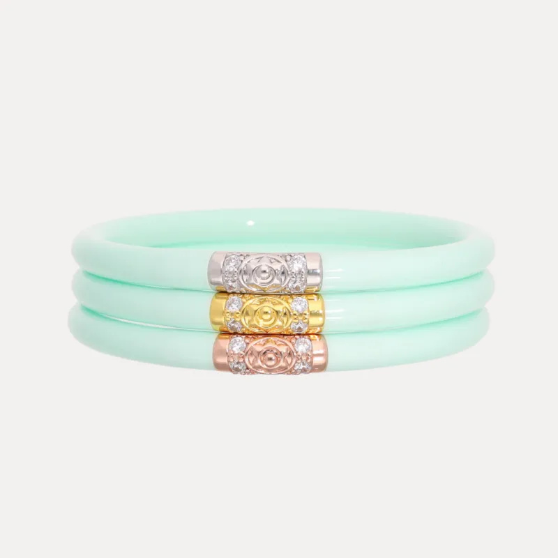 Three Kings All Weather Bangles® (AWB®) - Mint made by BuDhaGirl