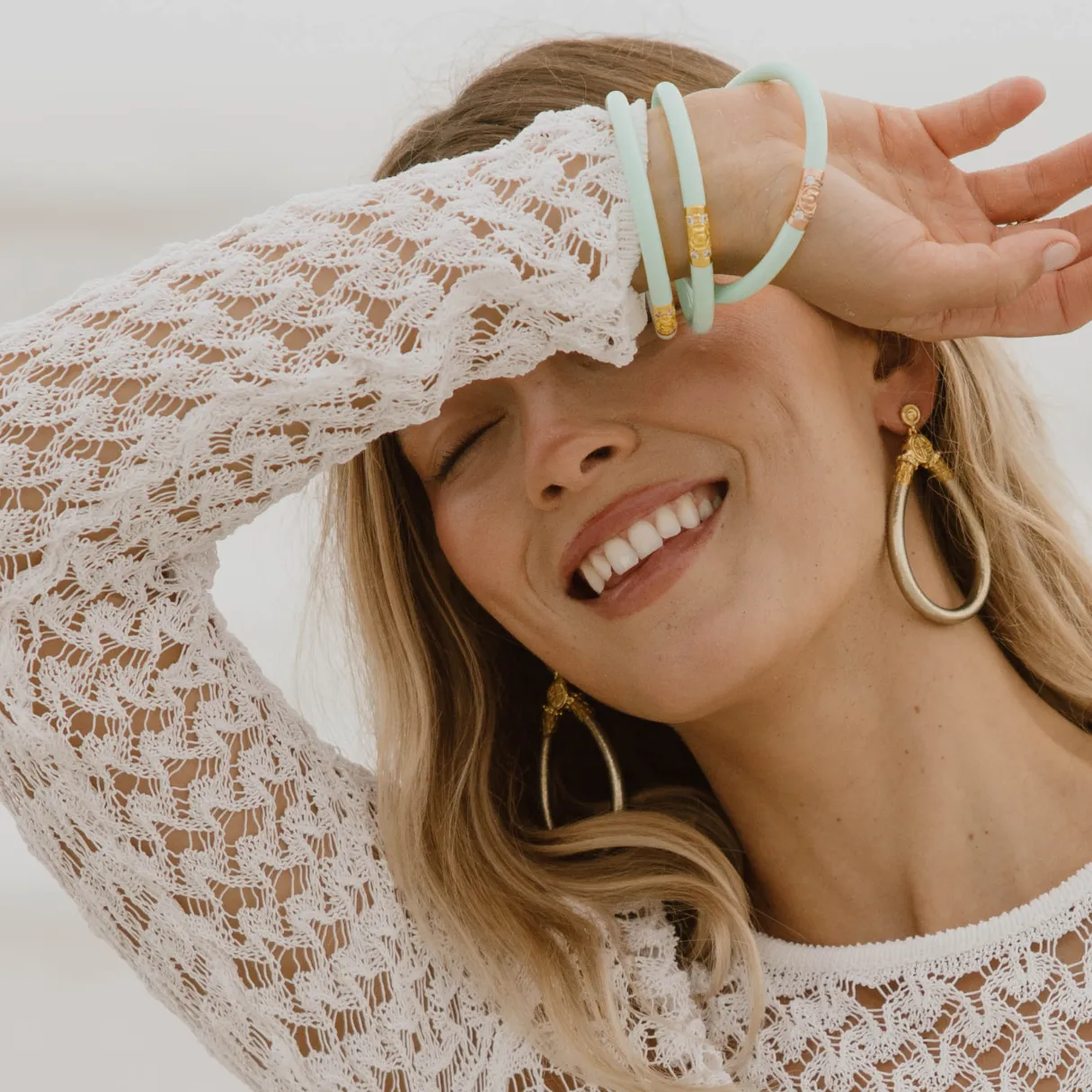 Three Kings All Weather Bangles® (AWB®) - Mint sold by BuDhaGirl product image thumbnail 2