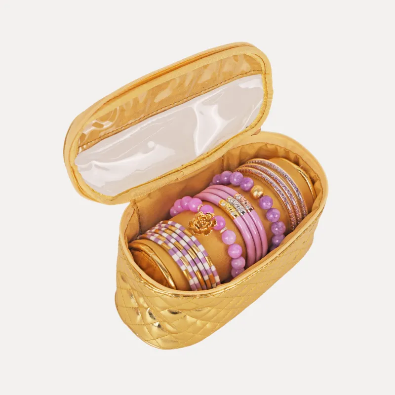 The Ultimate Lilac Bangle Bracelet Bundle made by BuDhaGirl