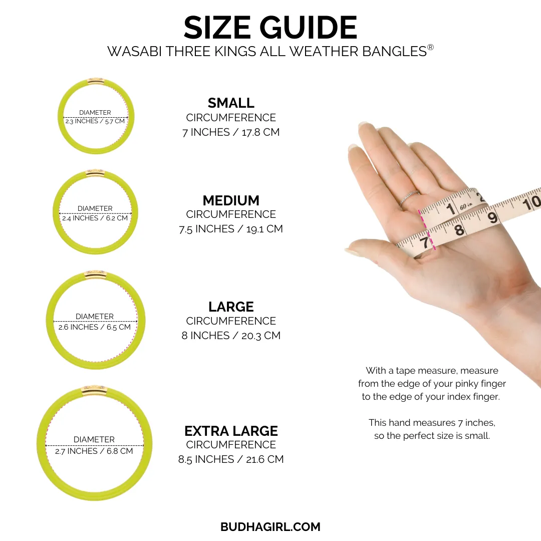The Wasabi Bangle Bracelet Stack Bundle sold by BuDhaGirl product image thumbnail 4