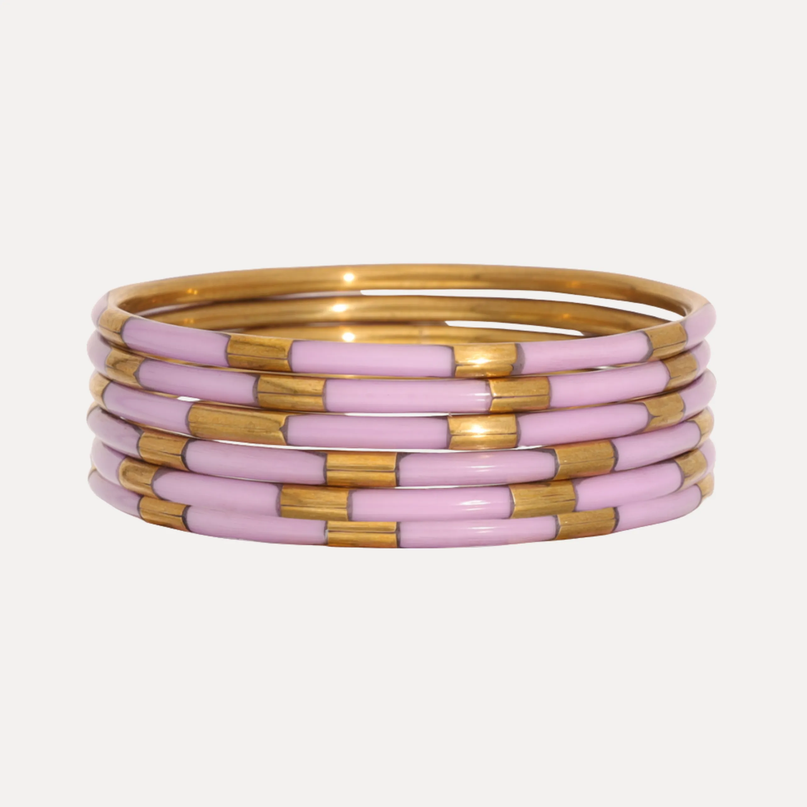 Lilac Veda Bangles - Set of 6 sold by BuDhaGirl