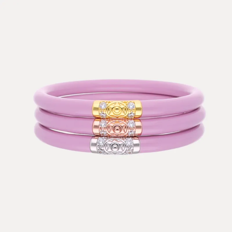 Three Kings All Weather Bangles® (AWB®) - Lilac made by BuDhaGirl