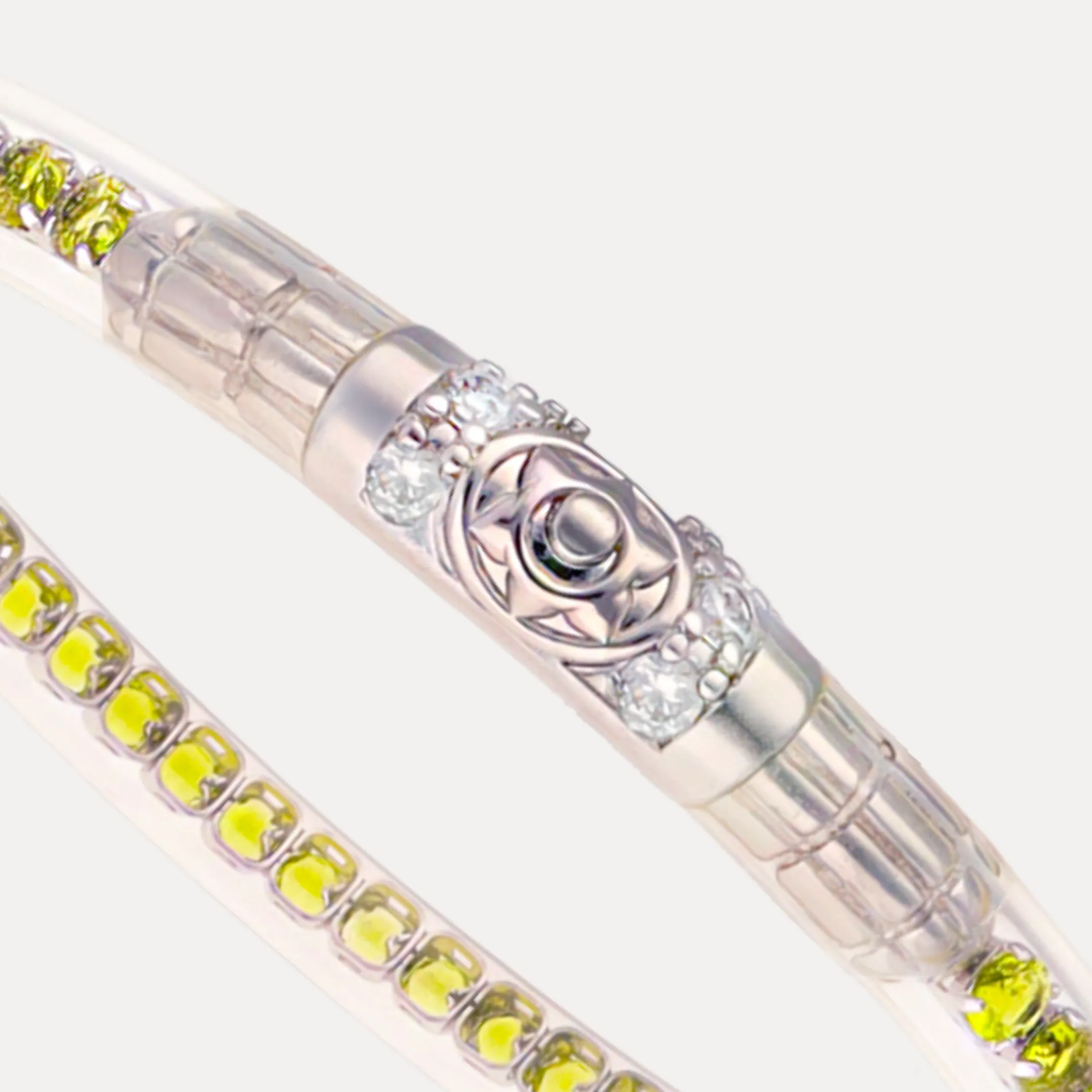 Queen All Weather Bangle® (AWB®) - Peridot sold by BuDhaGirl product image thumbnail 5
