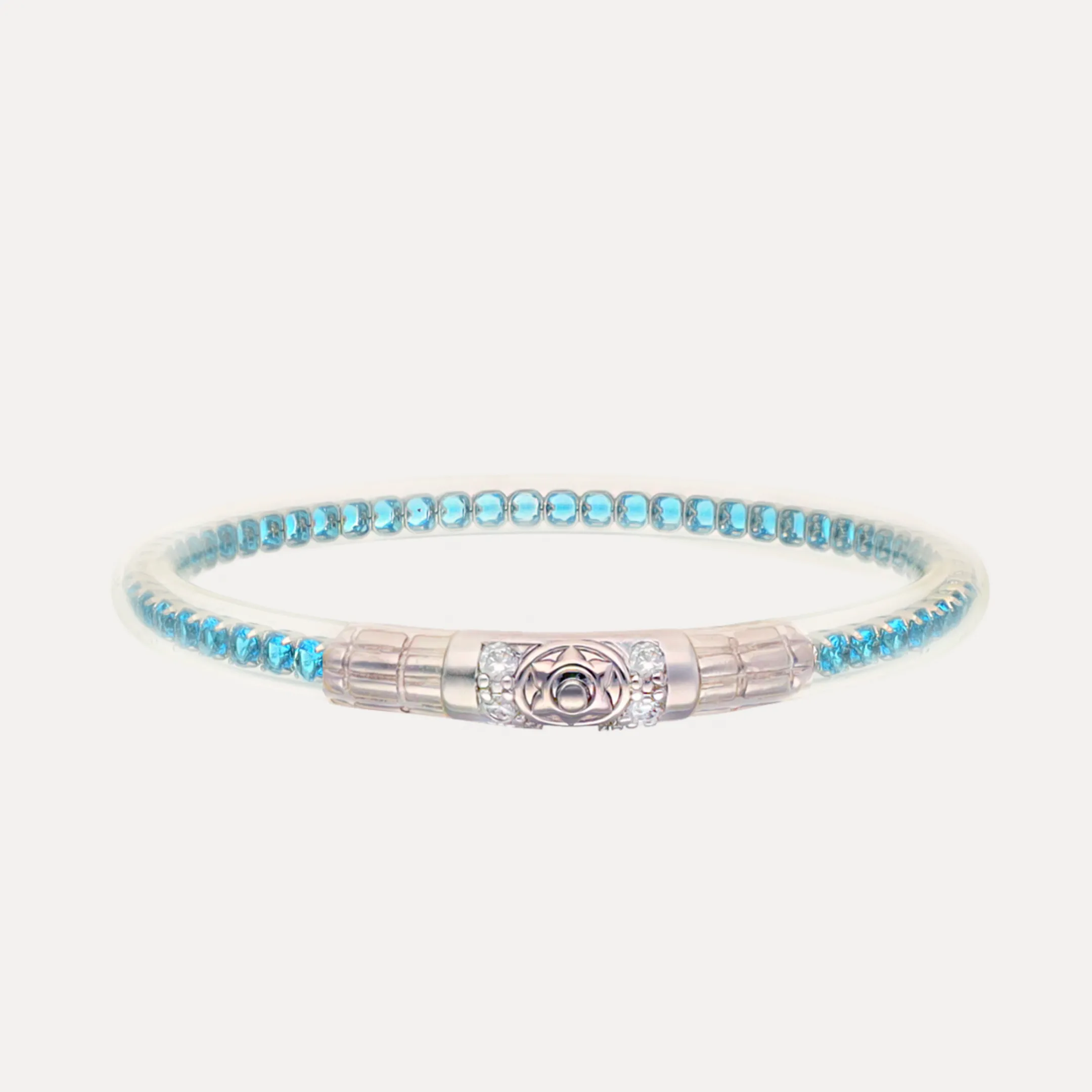 Queen All Weather Bangle® (AWB®) - Aqua sold by BuDhaGirl product image thumbnail 4