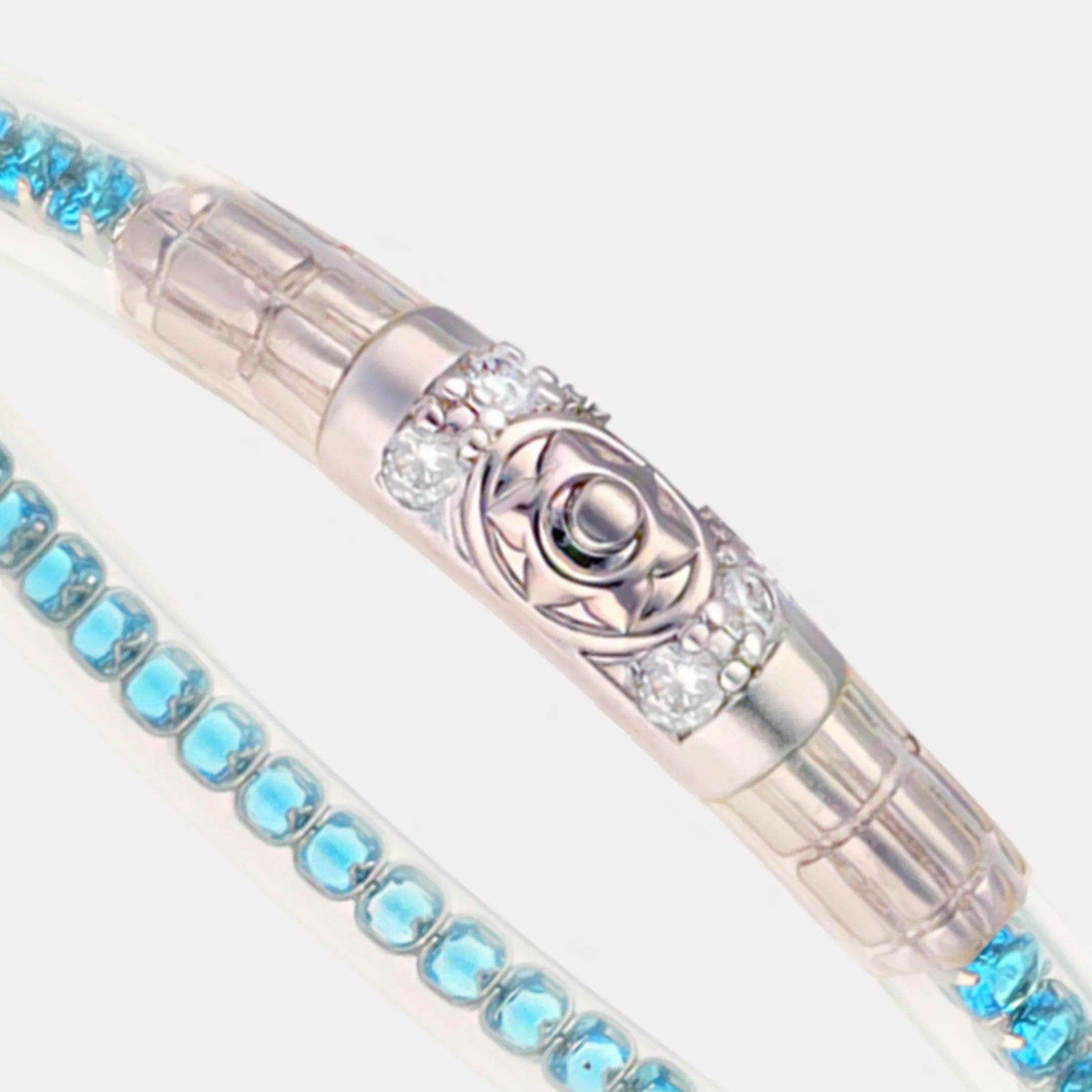 Queen All Weather Bangle® (AWB®) - Aqua sold by BuDhaGirl product image thumbnail 5