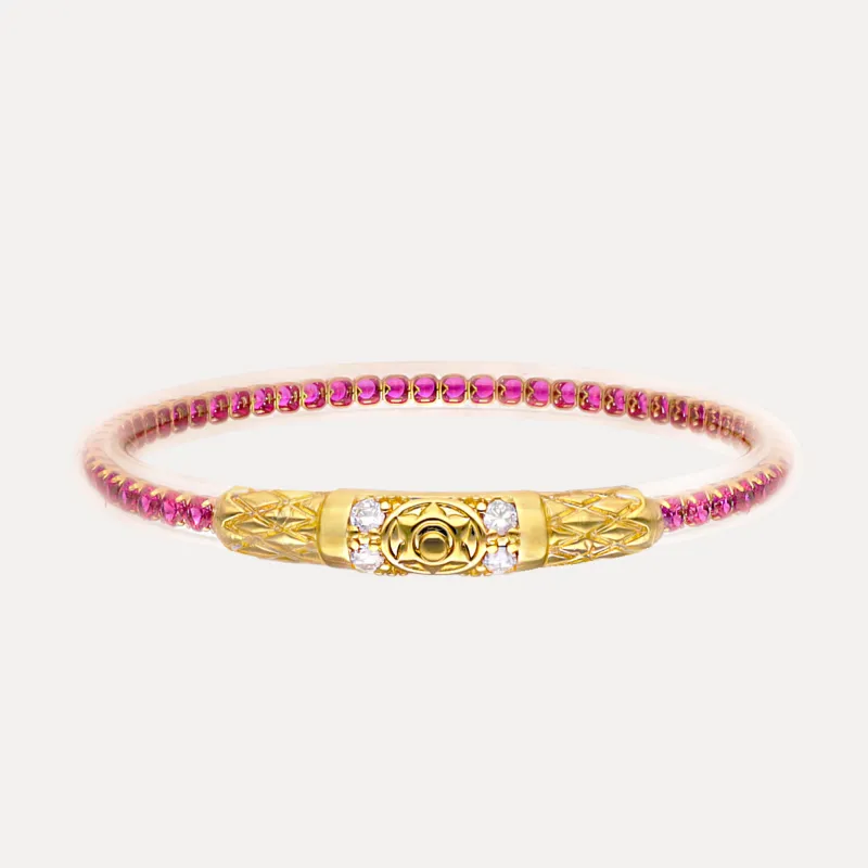 Queen All Weather Bangle® (AWB®) - Epic Pink made by BuDhaGirl