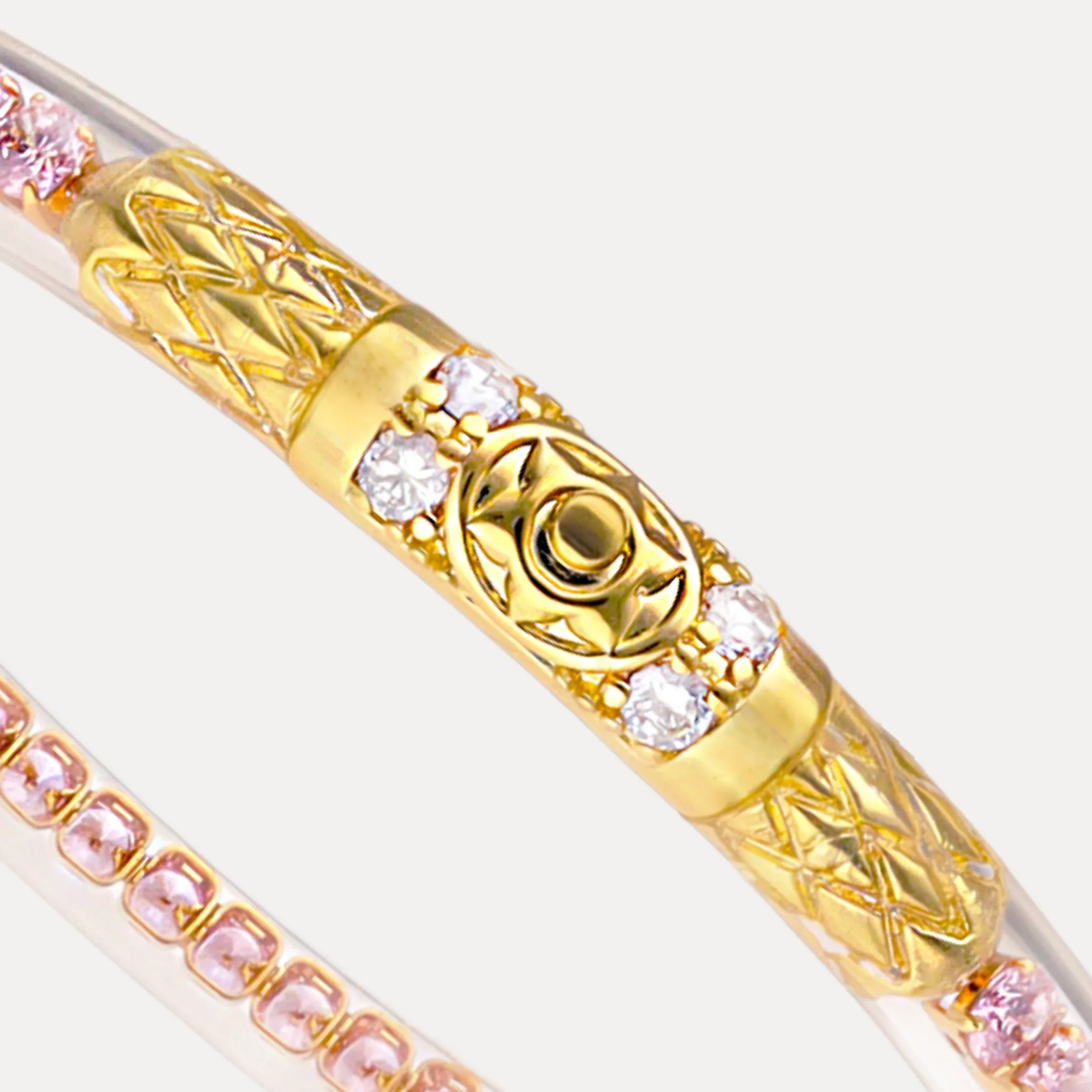 Queen All Weather Bangle® (AWB®) - Pink Petal sold by BuDhaGirl product image thumbnail 2