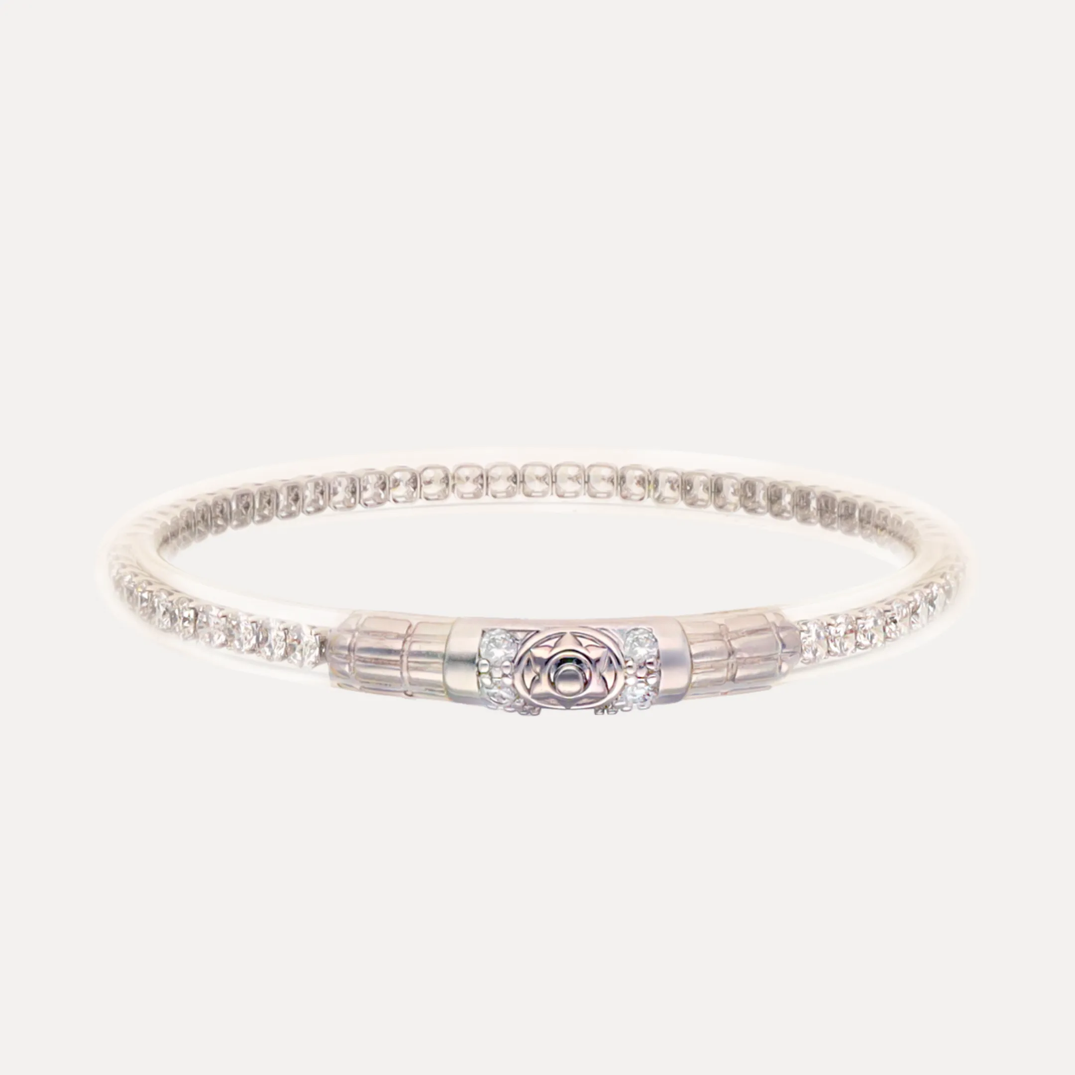 Queen All Weather Bangle® (AWB®) - Clear Crystal sold by BuDhaGirl product image thumbnail 4