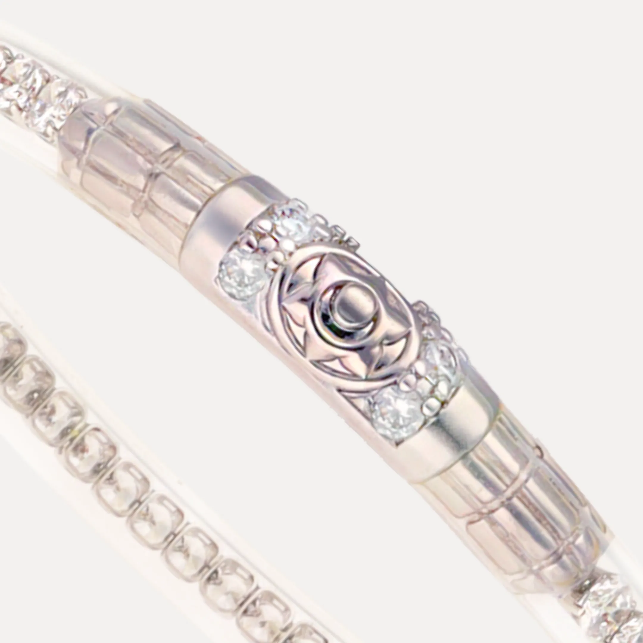 Queen All Weather Bangle® (AWB®) - Clear Crystal sold by BuDhaGirl product image thumbnail 5