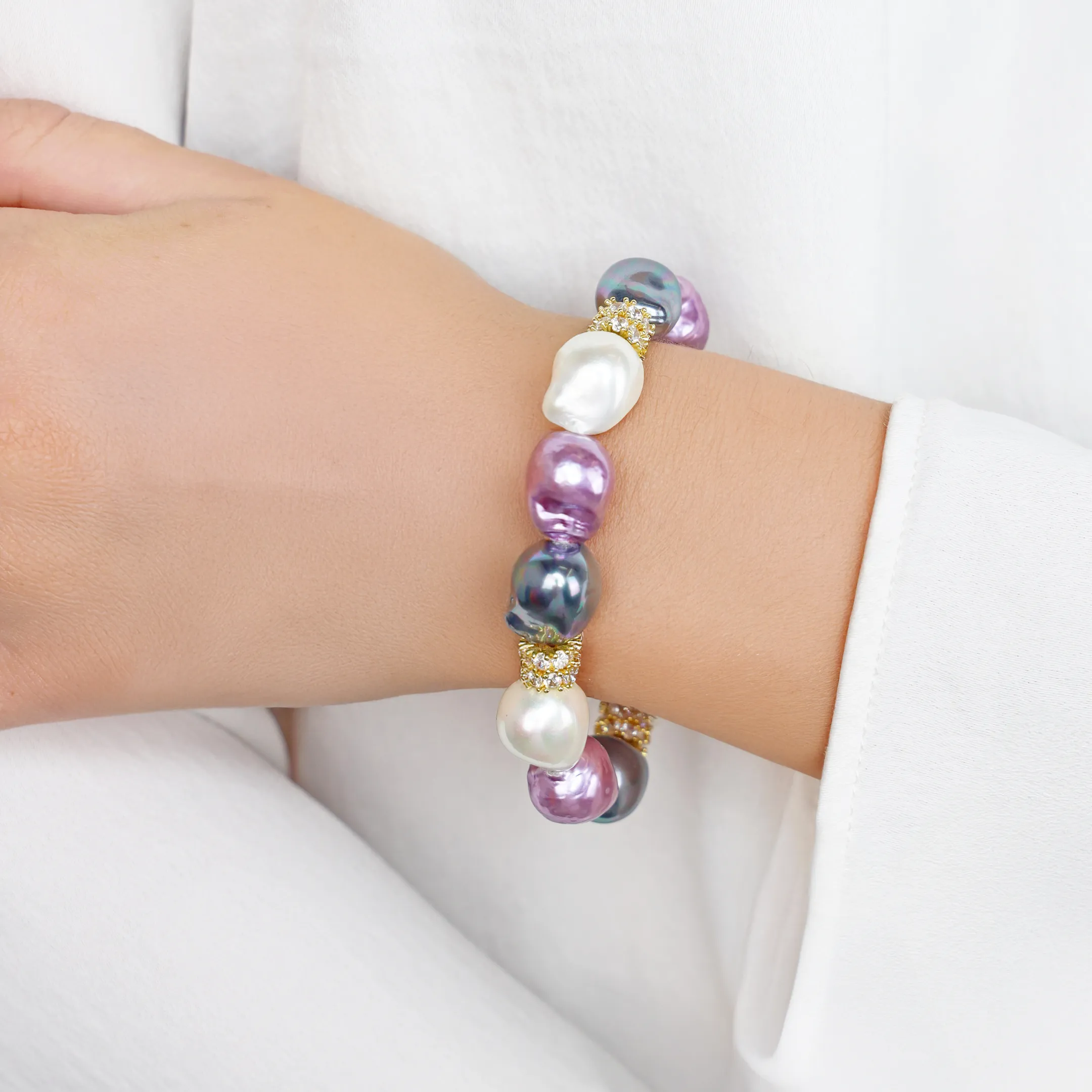 Moon Pearl Bracelet sold by BuDhaGirl product image thumbnail 2