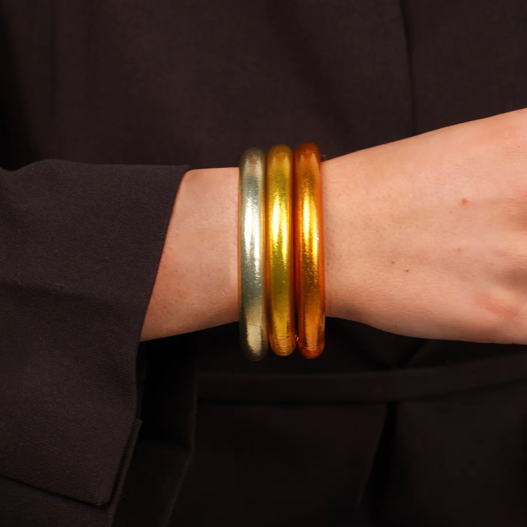 Mixed Spark Tzubbie All Weather Bangles® Bundle sold by BuDhaGirl product image thumbnail 2