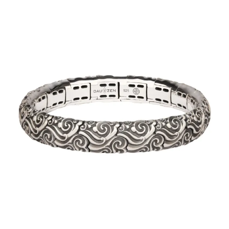 Sterling Silver Water Bracelet for Men sold by BuDhaGirl