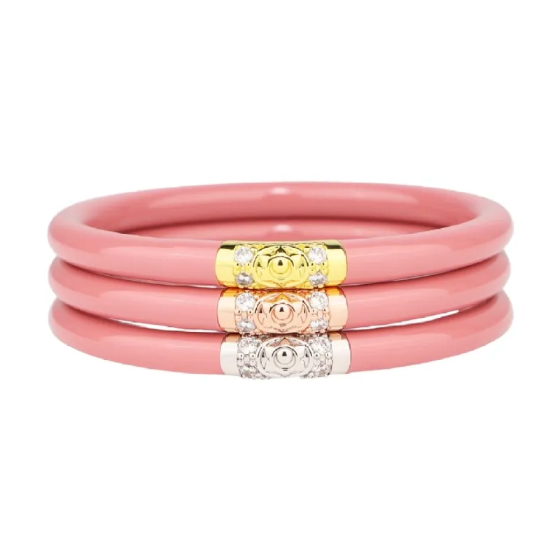 Three Kings All Weather Bangles® (AWB®) - Blush sold by BuDhaGirl