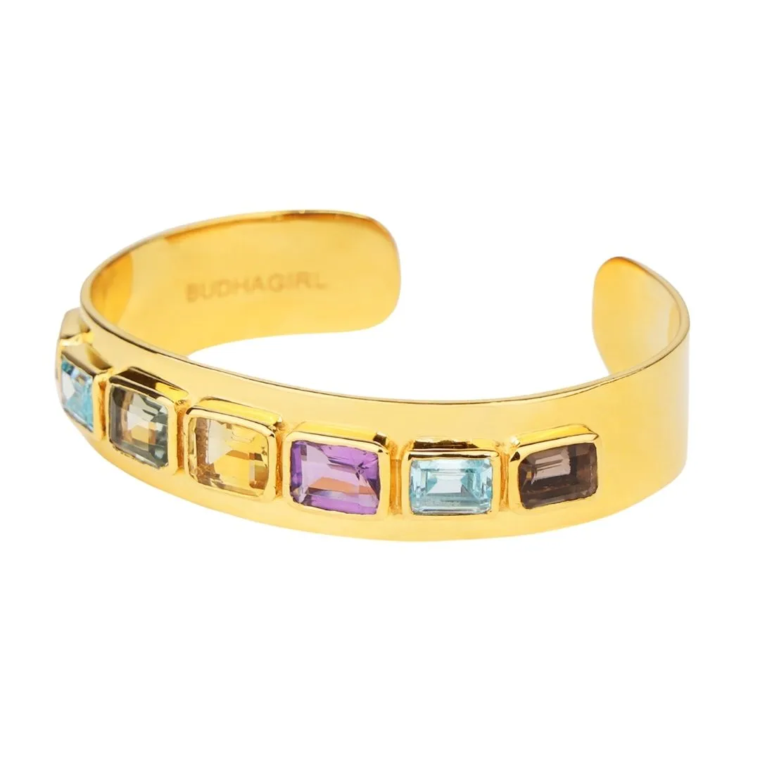 Devon Cuff - Multicolored Crystal sold by BuDhaGirl product image thumbnail 2