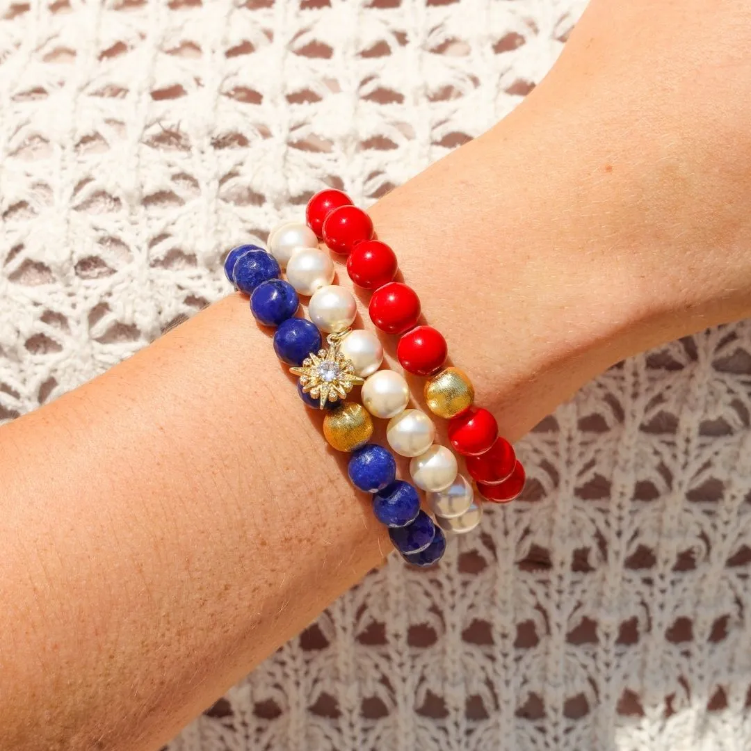 America Beaded Bracelet Set sold by BuDhaGirl product image thumbnail 3