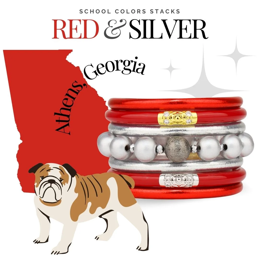 Red/Silver School Stack sold by BuDhaGirl product image thumbnail 3