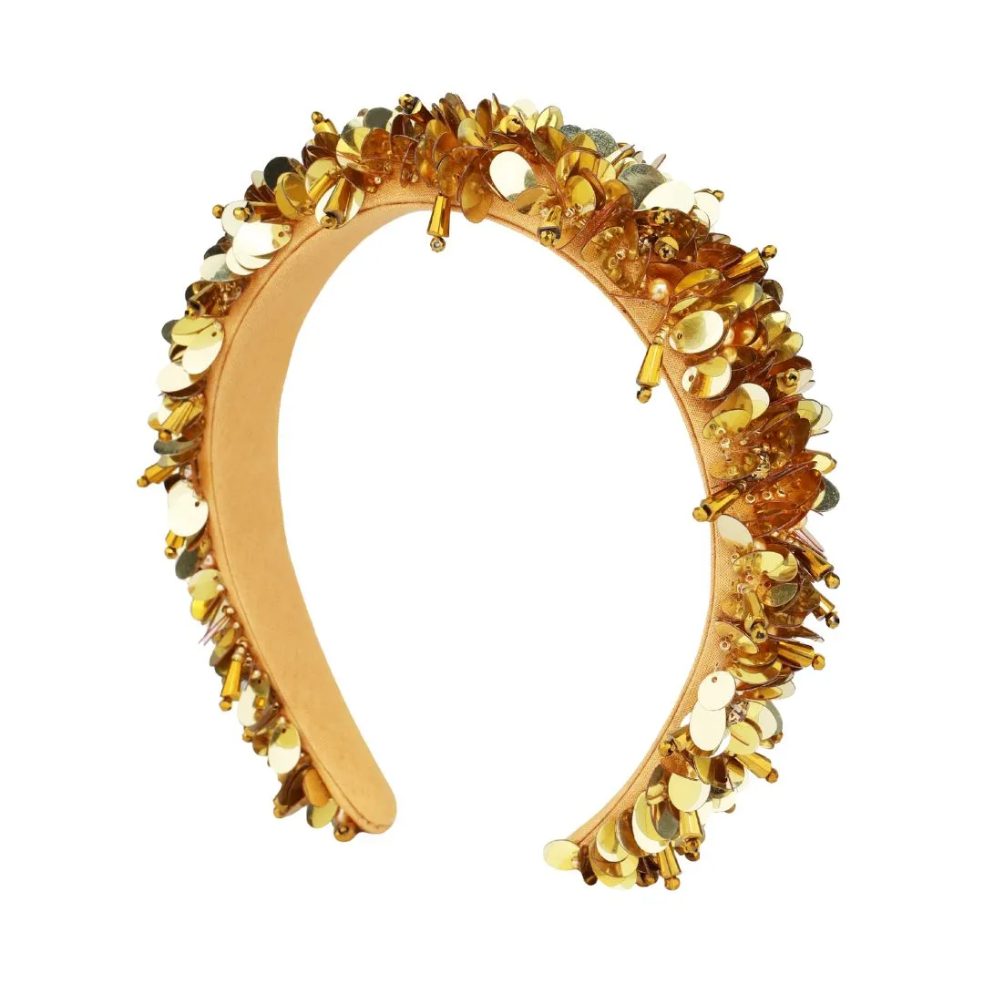 Diva Headband - Gold sold by BuDhaGirl product image thumbnail 2
