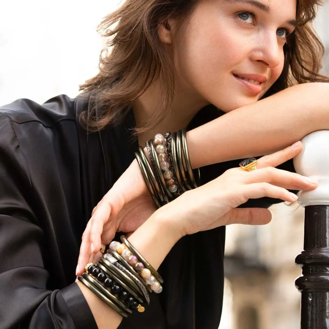 Flint All Weather Bangles® (Set of 6) - Serenity Prayer sold by BuDhaGirl product image thumbnail 4