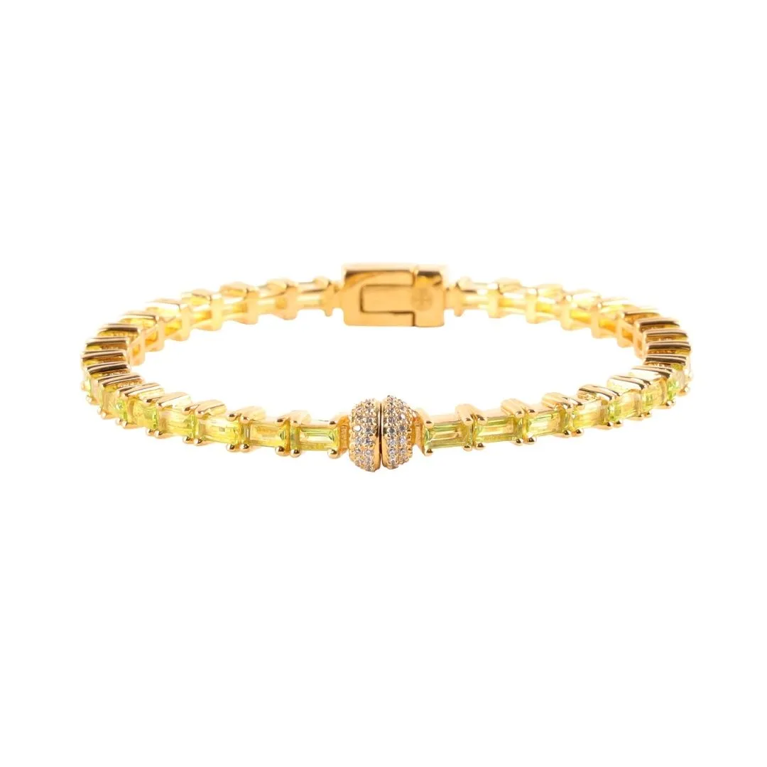 Peridot Aurora Bracelet sold by BuDhaGirl