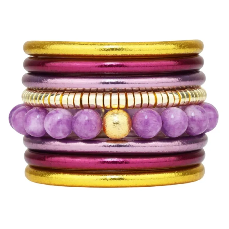 Purple/Gold School Stack sold by BuDhaGirl