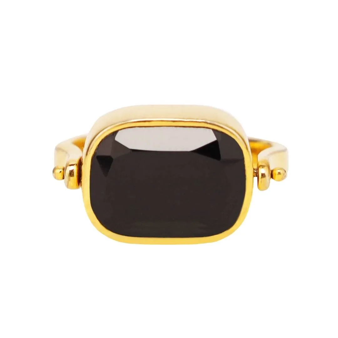 Spinner Ring - Black Onyx sold by BuDhaGirl product image thumbnail 2
