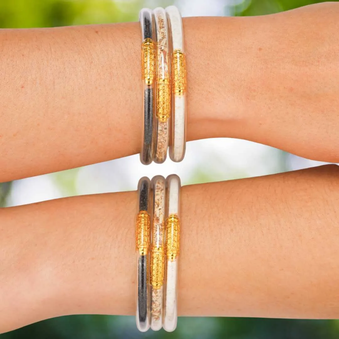 Earth All Weather Bangles® (AWB®) - Set of 3 sold by BuDhaGirl product image thumbnail 3
