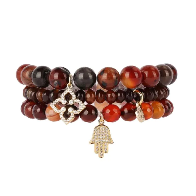 Gstaad Bracelets - Set of 3 sold by BuDhaGirl